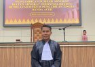Putra Desa Cibubukan, Ketua PC PMII Aceh Singkil Resmi Menyandang Profesi Advokat