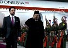 Presiden Prabowo Tiba di Amman, Disambut Putra Mahkota dan Dikawal F-16 AU Yordania