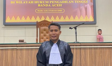 Putra Desa Cibubukan, Ketua PC PMII Aceh Singkil Resmi Menyandang Profesi Advokat