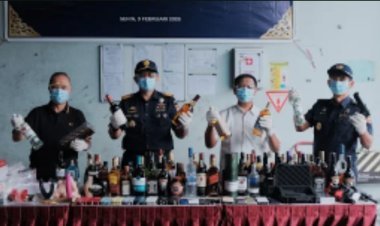 Bea Cukai Batam Musnahkan 103,27 Ton BMMN Hasil Penindakan Kepabeanan dan Cukai