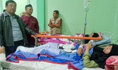 Diduga Korwil MBG Aceh Singkil Lalai, 33 Santri Keracunan; Bupati Safriadi Oyon Sidak Jelang Tengah Malam