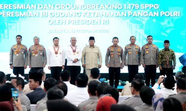 PRESIDEN PRABOWO ANUGERAHKAN BINTANG JASA DAN SATYALANCANA WIRA KARYA KEPADA PENGGERAK MBG DAN RANTAI PASOK SPPG POLRI
