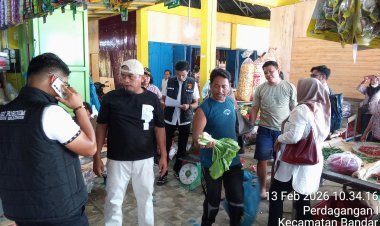 Unit Ekonomi Sat Reskrim Polres Simalungun Awasi Ketat Harga Sembako Jelang Ramadan