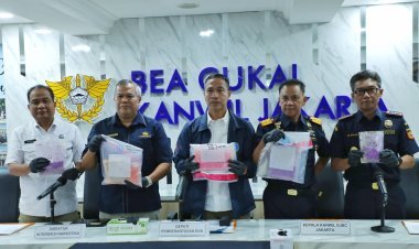 BNN BERSAMA BEA DAN CUKAI BERHASIL UNGKAP KASUS PENGIRIMAN 1.907,2 GRAM EKSTASI