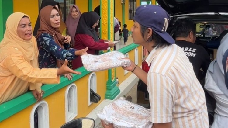 IJTI Kepri dan Polresta Barelang Berbagi Kebahagiaan Menyambut Ramadan di Pulau Sembulang