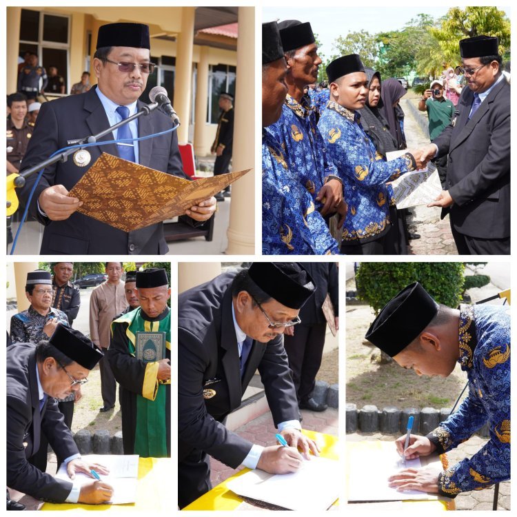 BUPATI ACEH SINGKIL LANTIK ASN PPPK, TEKANKAN TANGGUNG JAWAB YANG LEBIH BESAR