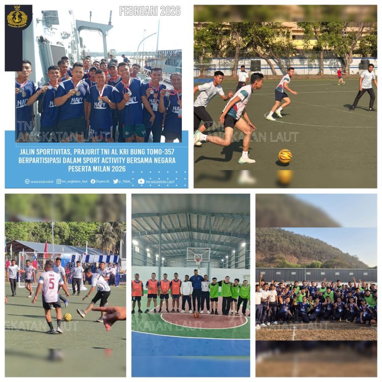 Bung Tomo-357 Raih Juara 2 Umum pada Sports Activity Latma MILAN 2026 di India