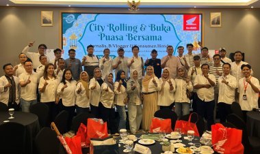 City Rolling hingga Bukber, Honda Pererat Kebersamaan Lewat Ramadan Ride Satu HATI