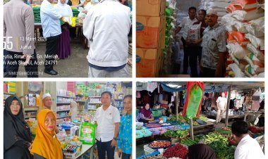 Gerakan Pangan Murah dan Sidak Satgas Saber Pangan Digelar di Aceh Singkil Jelang Idul Fitri 1447 H