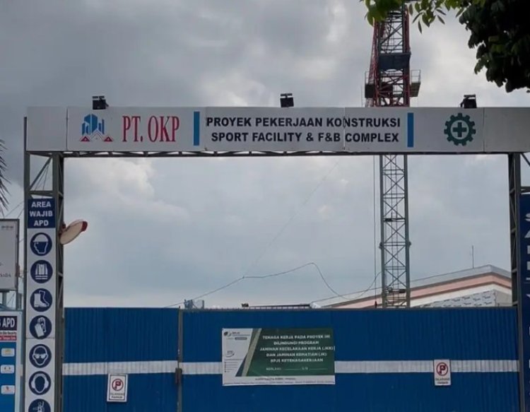 Diduga Timbun Laut di Samping Hotel Pasifik, Proyek Sport Facility dan F&B Complex di Batam Disorot