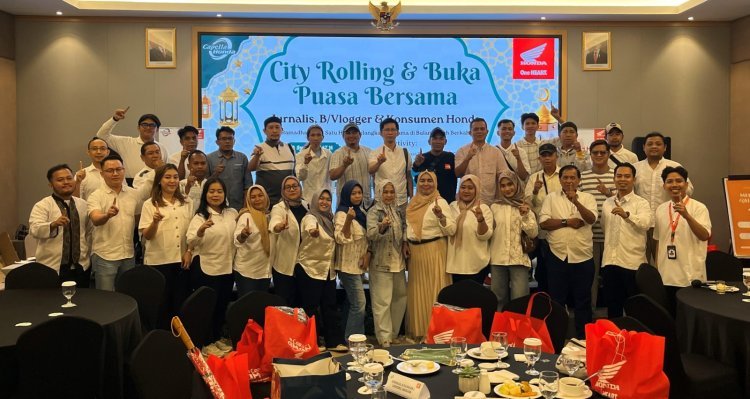 City Rolling hingga Bukber, Honda Pererat Kebersamaan Lewat Ramadan Ride Satu HATI