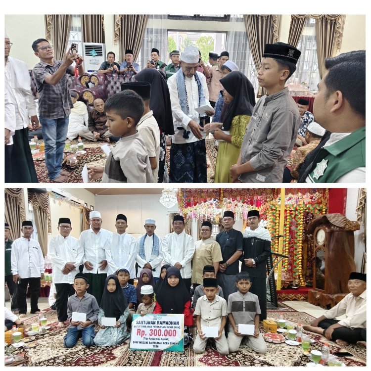 Bupati Aceh Singkil Gelar Buka Puasa Bersama di Pendopo, Oyon Ucapkan Terima Kasih atas Antusiasme Masyarakat