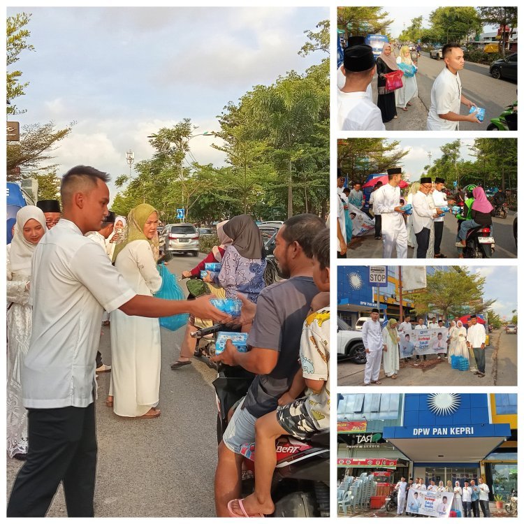 DPW PAN Kepri Gelar Buka Puasa Bersama Anak Yatim, Bagikan Takjil dan Santunan di Bulan Ramadan 1447 H