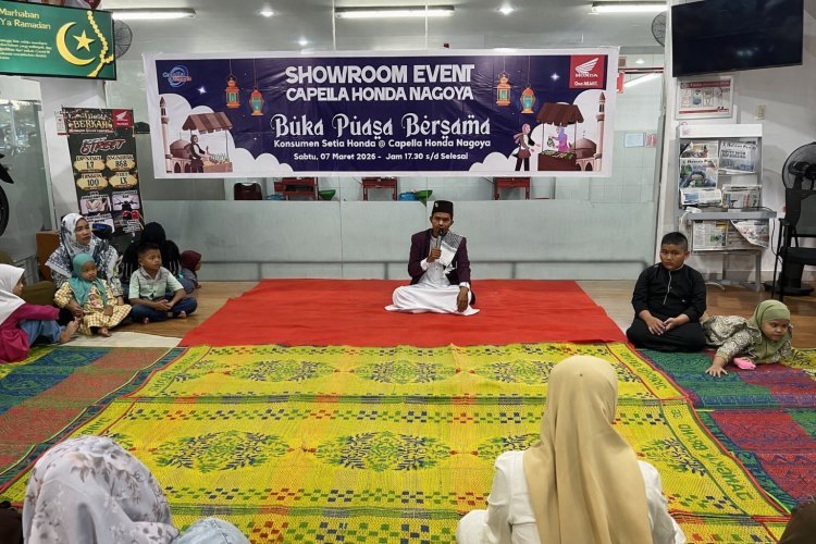 Ramadan Penuh Kebersamaan, Honda Gelar Buka Puasa Bersama Konsumen di Kepri
