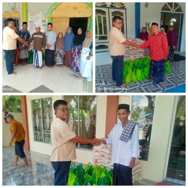 Keluarga H. Safriadi Oyon Tuntaskan Penyaluran 3.000 Paket Zakat Harta di Aceh Singkil