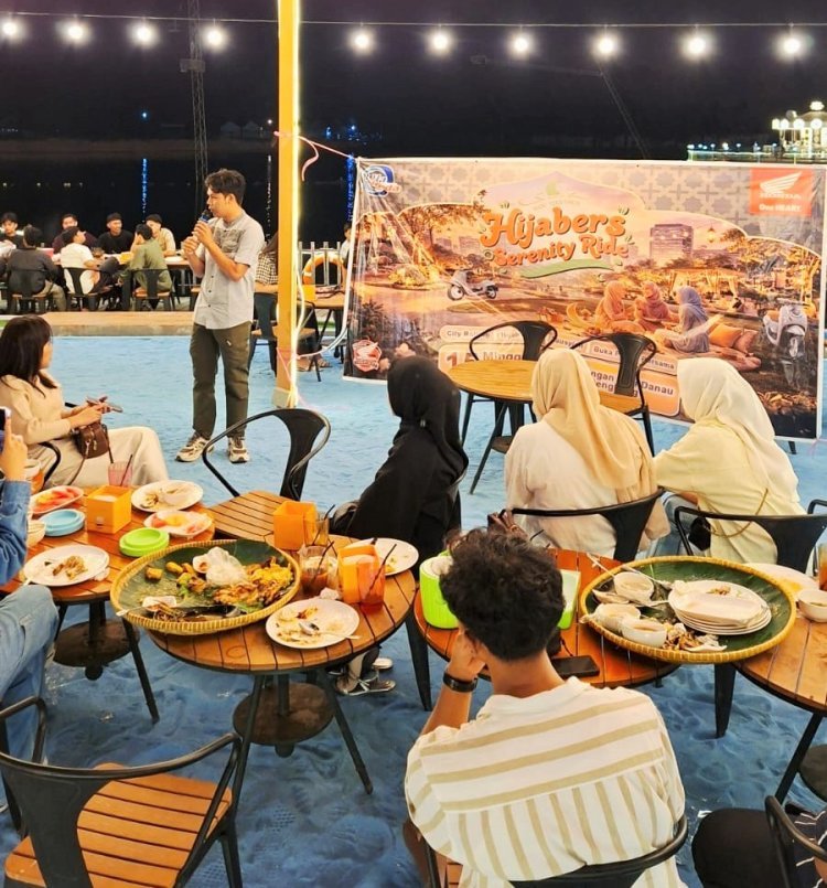 Hijabers Serenity Ride Honda Batam, Wadah Perempuan Pererat Kebersamaan di Bulan Ramadan