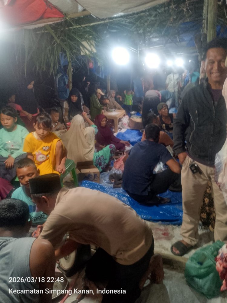 Tradisi Meugang Masih Terjaga, Puluhan Kerbau Disembelih di Simpang Kanan Jelang Idul Fitri