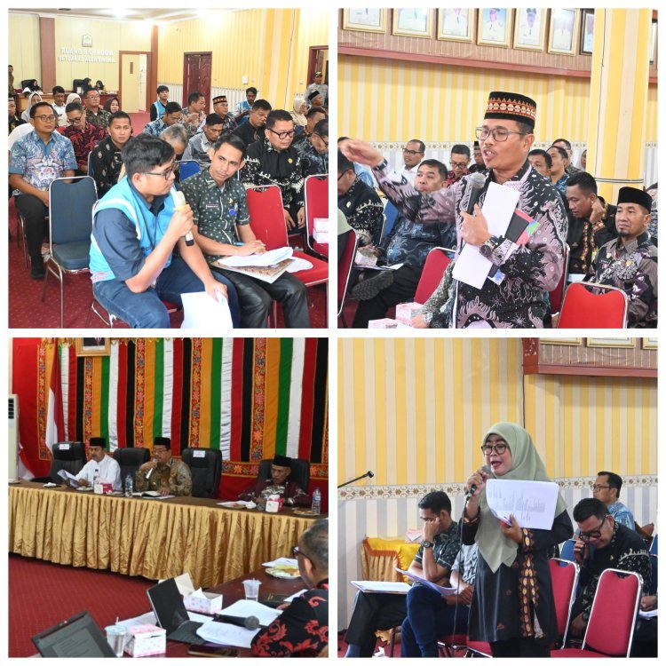 Bupati Pimpin Rapat Pembentukan Panitia Hari Jadi Ke-27 Kabupaten Aceh Singkil Tahun 2026