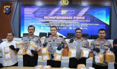 Sabu dan Ekstasi Senilai Rp31 Miliar Disita, Polda Riau Gulung Kurir Jaringan Malaysia