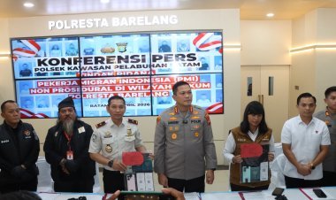 Pengungkapan Kasus PMI Non Prosedural, Polresta Barelang Selamatkan Puluhan Calon Pekerja Migran