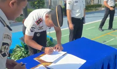 Komitmen Tegas Rutan Batam: Apel Bersama Wujudkan Lingkungan Bebas HALINAR