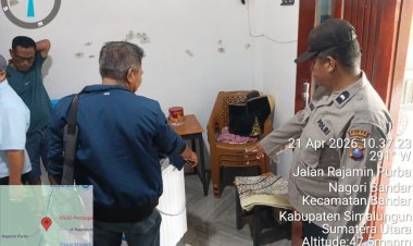Polsek Bandar Huluan Berhasil Bekuk Tiga Tersangka Pencurian dengan Pemberatan dalam Semalaman, Kerugian Korban Capai Rp14 Juta Lebih
