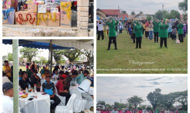 Ribuan Warga Meriahkan Senam Bersama dan Jalan Santai HUT ke-27 Aceh Singkil