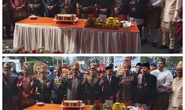 Perayaan HUT ke-27 Aceh Singkil Ditandai Potong Tumpeng, Penuh Doa dan Harapan