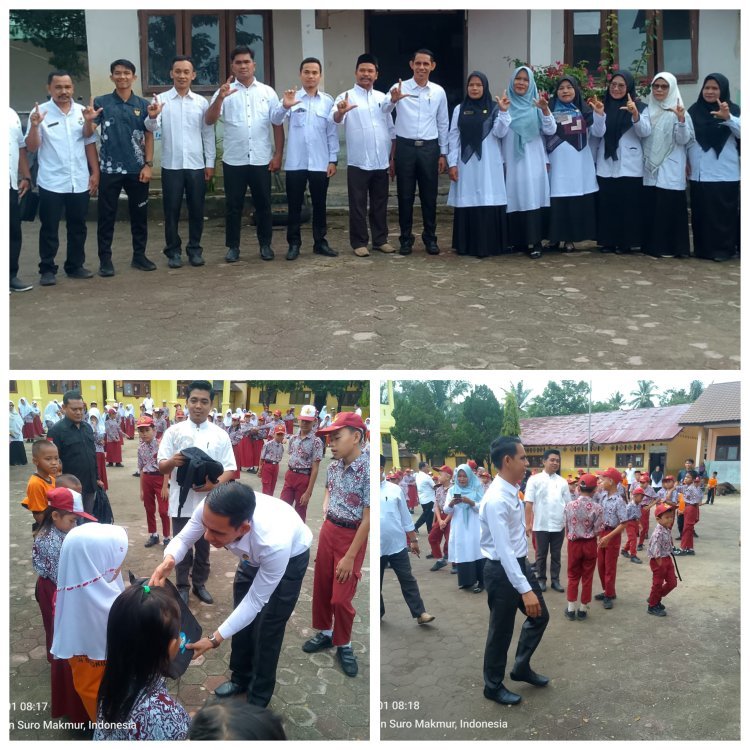 PLT Kadis Pendidikan Aceh Singkil Kunjungi SDN No. 2 Siompin, Wujud Kepedulian dan Kekompakan