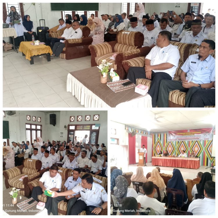 Bupati Aceh Singkil Hadiri Musrenbang Kecamatan Gunung Meriah, Tekankan Kerja Nyata untuk Pembangunan