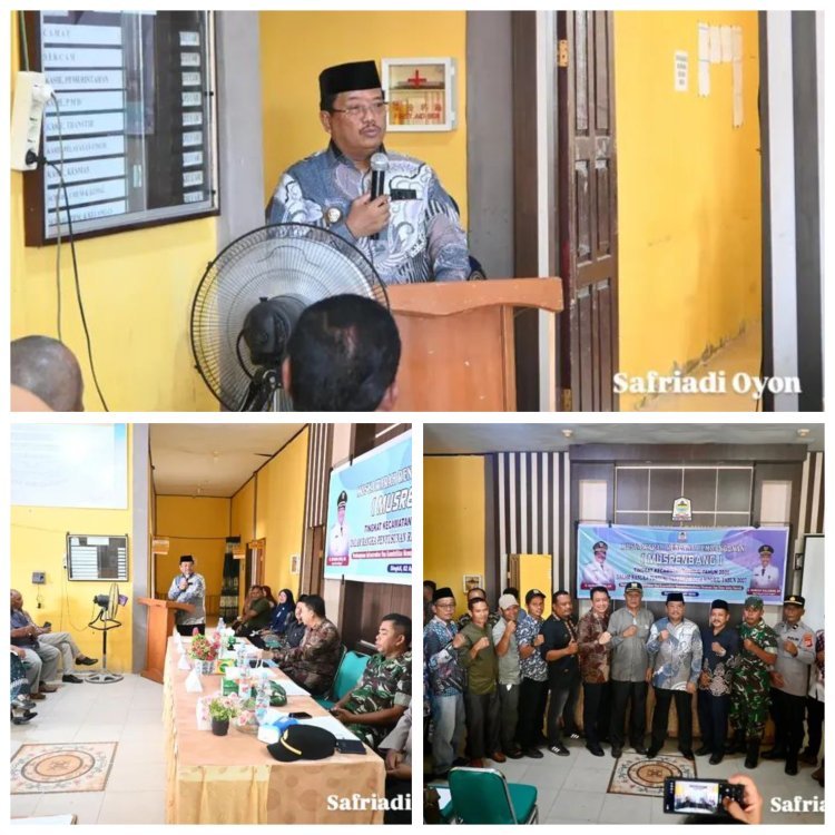 Bupati Buka Musrenbang Kecamatan Singkil, 72 Usulan Prioritas Diajukan