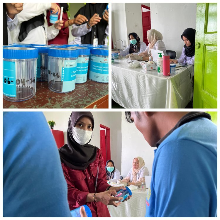 Tak Ada Ruang untuk Narkoba! Rutan Singkil Lakukan Tes Urine, Begini Hasilnya