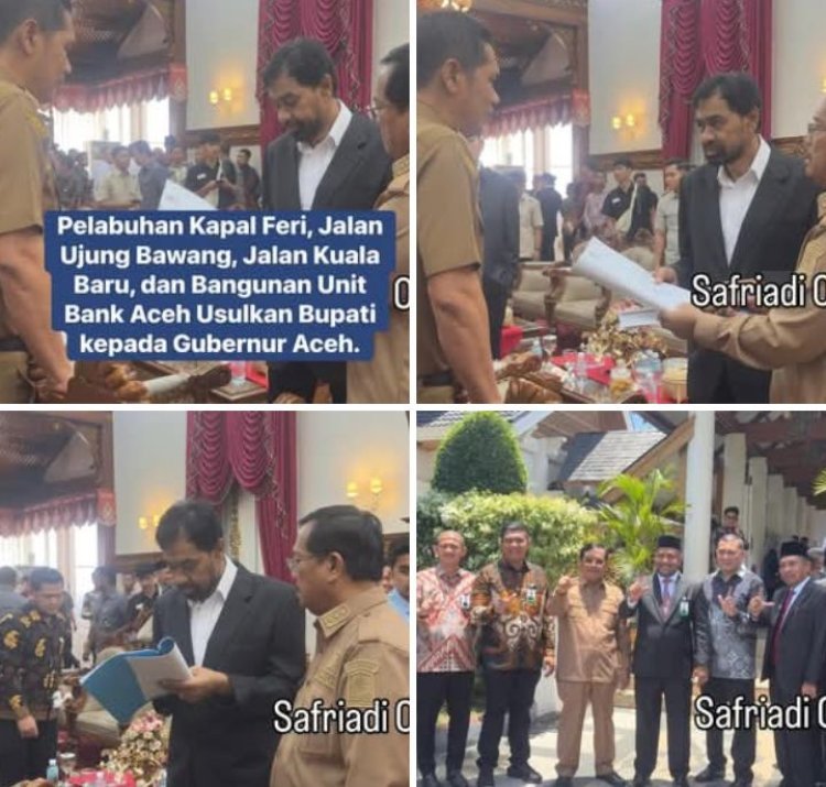 Genjot Infrastruktur dan Layanan Keuangan, Bupati Aceh Singkil “Ketuk Pintu” Gubernur dan Bank Aceh