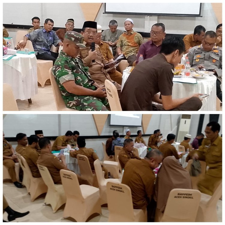 Bupati Aceh Singkil Ajak Semua Pihak Bersatu Bangun Daerah dalam Musrenbang 2027