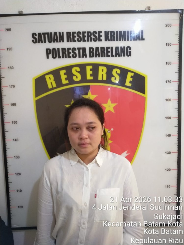 Ketua DPW Ikatan Penulis dan Jurnalis Indonesia ( IPJI ) Kepri Apresiasi Jajaran Polresta Barelang Menangkap Pelaku Penipuan dan Penggelapan Caroline P