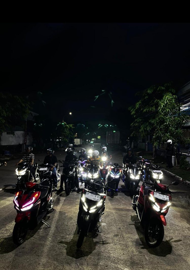 Vario Night Ride, Cara Honda Jaga Kedekatan dengan Konsumen di Batam