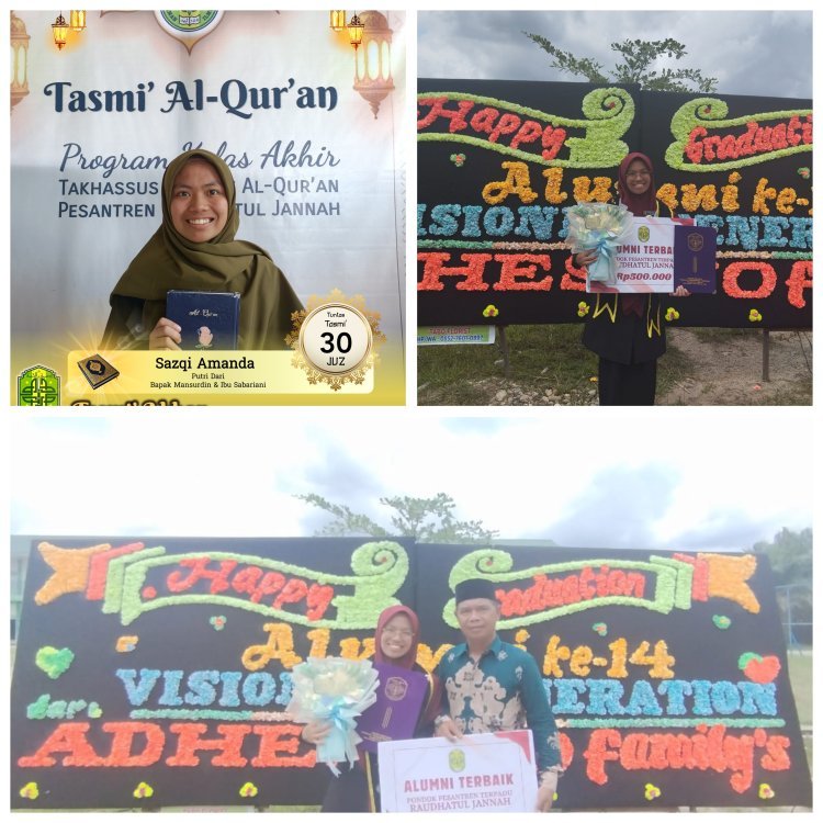 Sazqia Amanda Tuntaskan Hafalan 30 Juz dalam 1x24 Jam, Ukir Prestasi Gemilang di Aceh Singkil