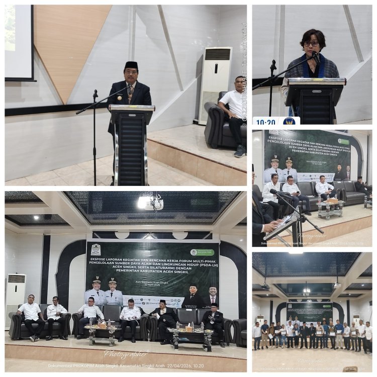 Bupati Aceh Singkil Tekankan Kinerja Berdampak dan Percepatan Recovery Pascabencana dalam Forum Gabungan Perangkat Daerah