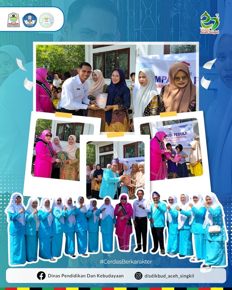 HIMPAUDI Peduli Hadir di Aceh Singkil, Plt Kadisdikbud dan Bunda PAUD Beri Dukungan Penuh
