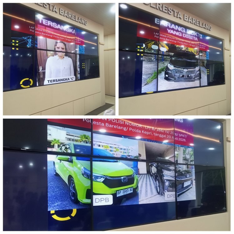 Sewa Mobil Berujung Digadaikan, Polresta Barelang Tetapkan CP 34 Tahun sebagai Tersangka