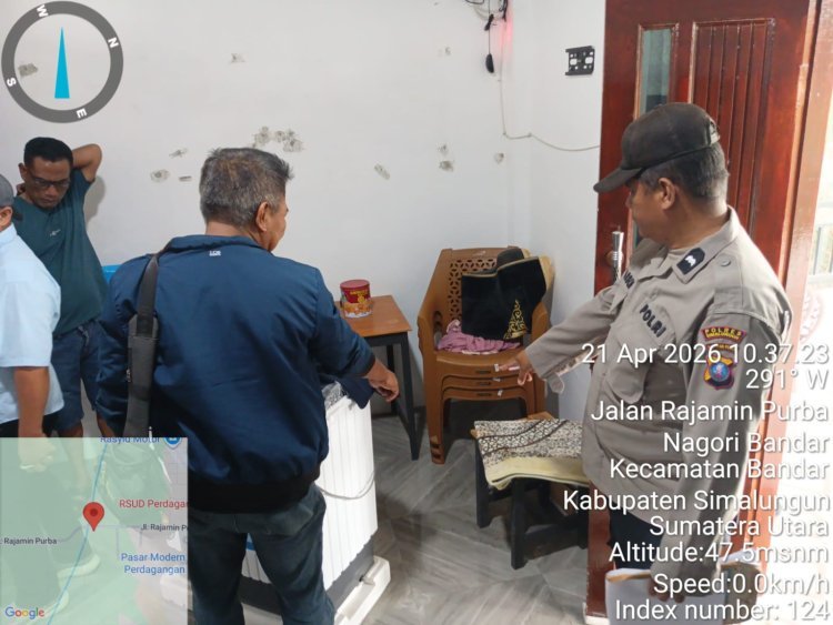 Polsek Bandar Huluan Berhasil Bekuk Tiga Tersangka Pencurian dengan Pemberatan dalam Semalaman, Kerugian Korban Capai Rp14 Juta Lebih