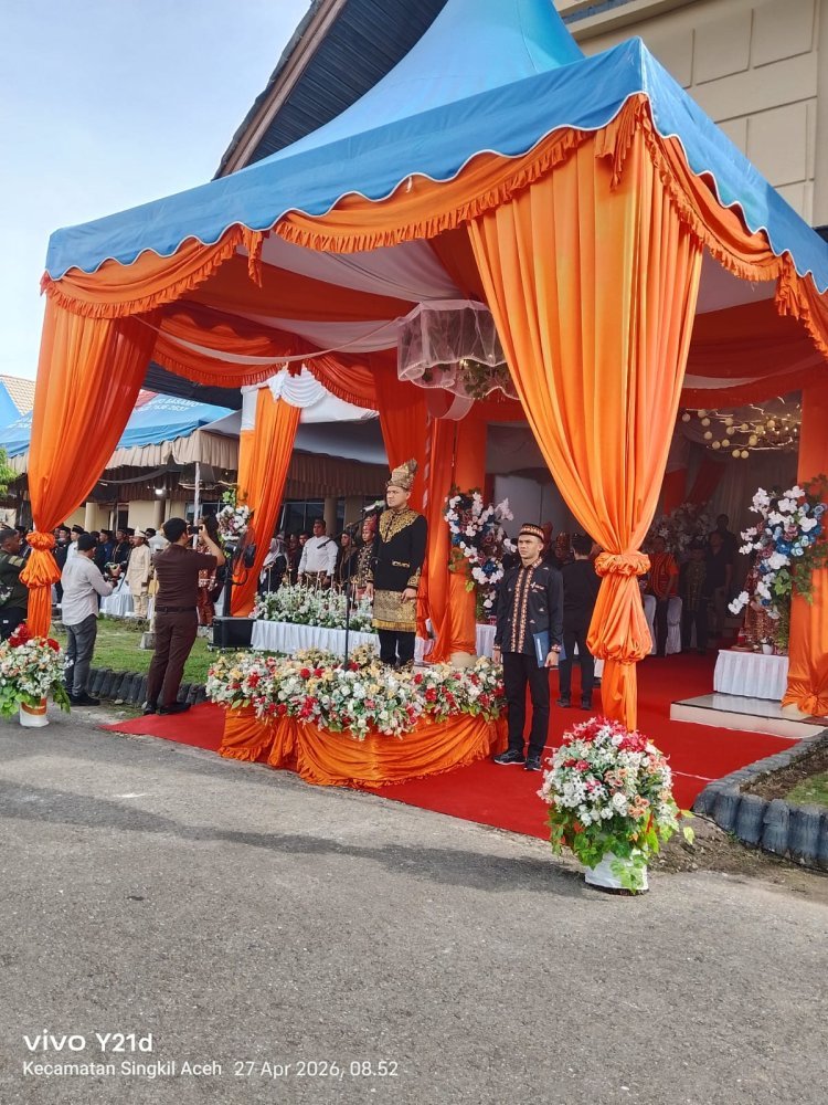 Semarak HUT Aceh Singkil: Wakil Gubernur Fadhlullah Sampaikan Harapan Pembangunan