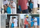 Hujan Tak Jadi Penghalang, Jurnalis Batam Tebar Kepedulian untuk Warga dan Pencari Kerja