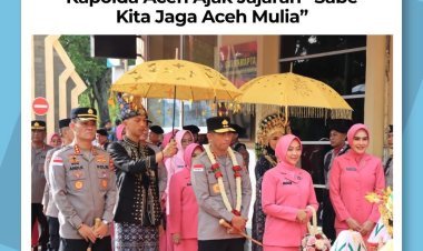 Kapolda Aceh Lakukan Kunjungan Kerja ke Polresta Banda Aceh, Ajak Jaga Aceh Mulia