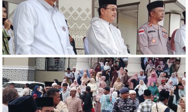 Bupati Aceh Singkil dan Forkopimda Lepas Jemaah Haji Kloter 12 di Masjid Nurul Makmur