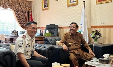 Karutan Klas IIB Singkil Jalin Silaturahmi dengan Bupati Aceh Singkil, Perkuat Sinergi Pembinaan Warga Binaan
