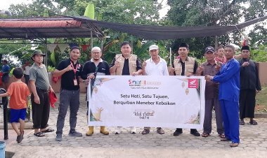 Capella Honda Kepri Tebar Kepedulian Iduladha, Salurkan Hewan Kurban ke Masjid Al Multazam