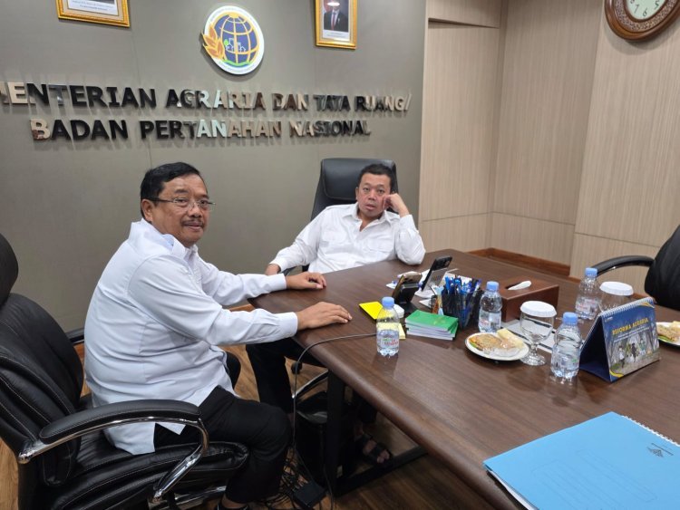 Bupati Aceh Singkil Temui Menteri ATR/BPN, Bahas Percepatan Realisasi Plasma HGU