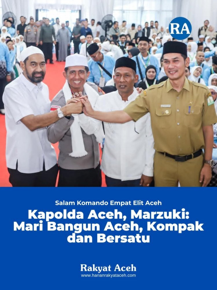 Kapolda Aceh Ajak Jaga Kekompakan demi Kemajuan Daerah