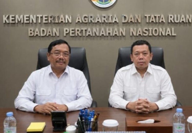 Bupati Aceh Singkil Diterima Menteri ATR/BPN, Bahas Kewajiban Plasma 20 Persen Perusahaan HGU